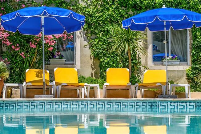 La piscine de l'hôtel Résidence