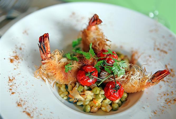 Plat du Restaurant O'33, restaurant gastronomique près de Béziers