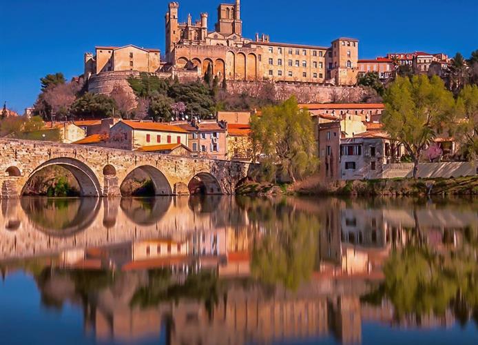 Canal du Midi - Près de l'Hôtel Résidence à Nissan-Lez-Enserune (34)