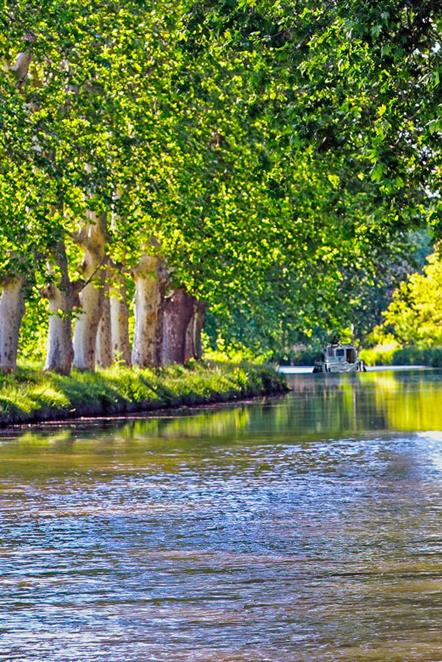 Canal du Midi - Près de l'Hôtel Résidence à Nissan-Lez-Enserune (34)