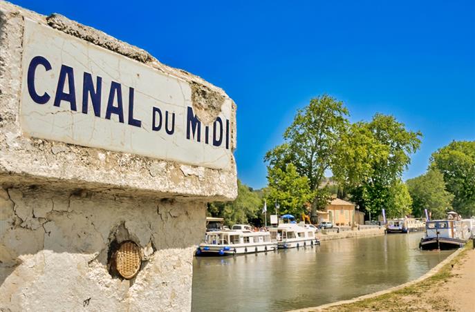 Canal du Midi - Près de l'Hôtel Résidence à Nissan-Lez-Enserune (34)