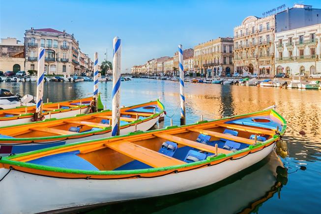 Canal Royal de Sète, près de l'hotel Résidence